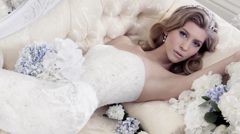 Ivory Tulle Wedding Dresses from Kleidmo'