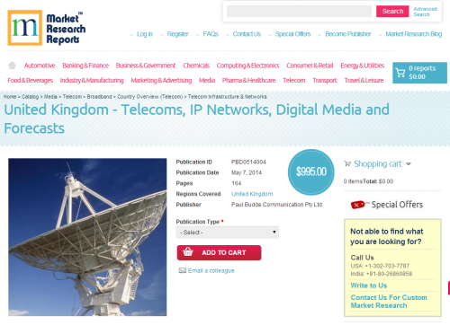 United Kingdom - Telecoms, IP Networks, Digital Media'