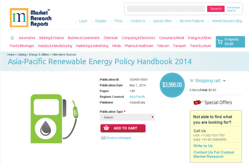 Asia-Pacific Renewable Energy Policy Handbook 2014'