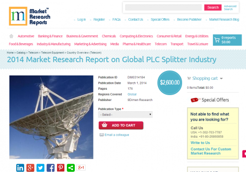 2014 Market Research Report on Global PLC Splitter Industry'