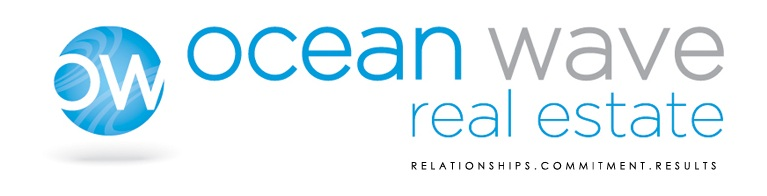 Logo For Ocean Wave Real Estate'