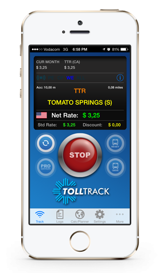 TollTrack USA iPhone5s 04'