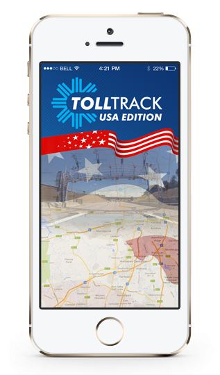 Toll Track USA iPhone 5s Splash Screen