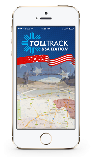 Toll Track USA iPhone 5s Splash Screen'