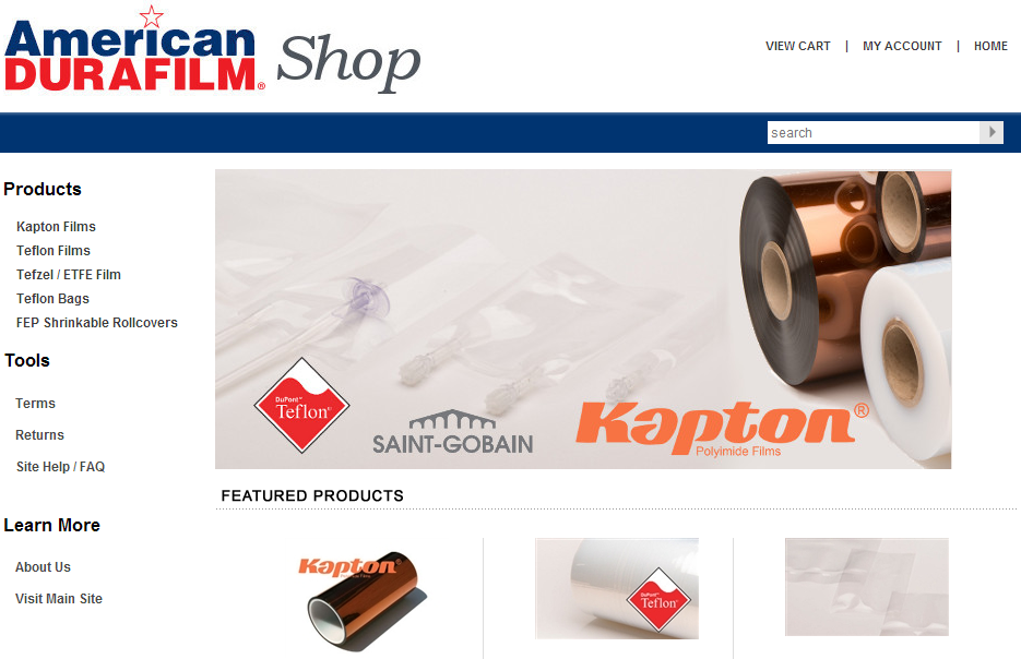 American Durafilm Announces Online Store.'
