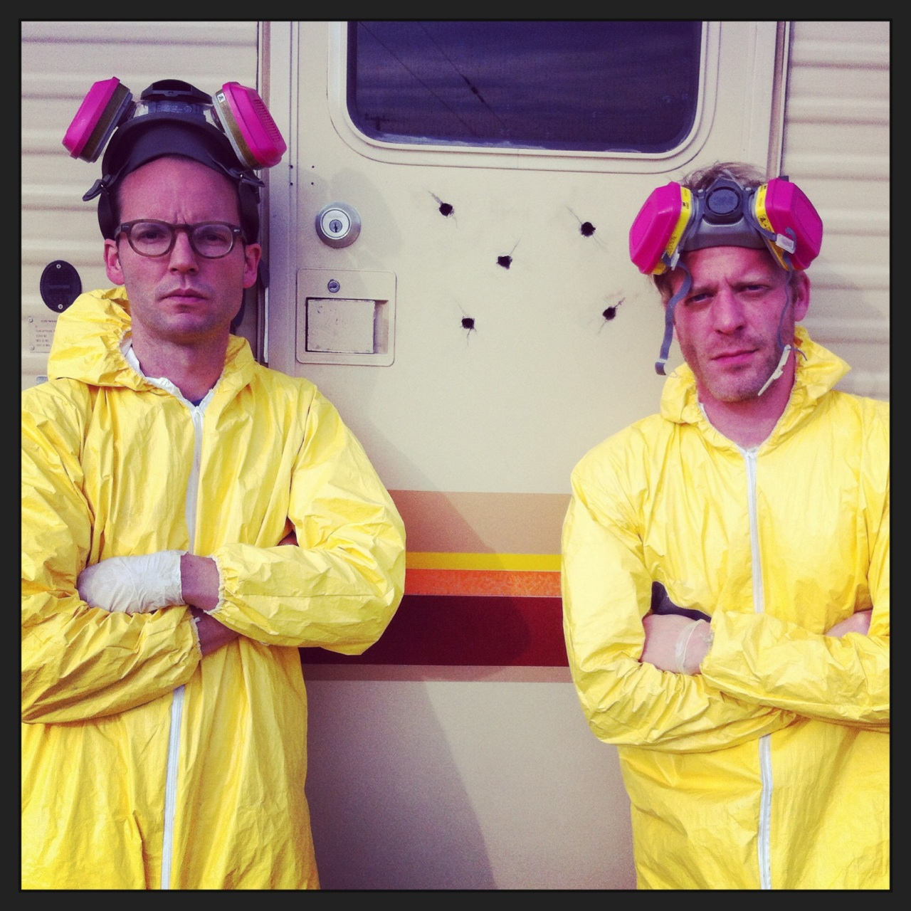Gray and Brouwers with RV from 'Breaking Bad''