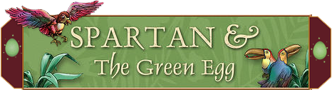 Spartan and The Green Egg Logo