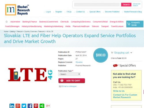 Slovakia LTE and Fiber Help Operators Expand Service Portfol'