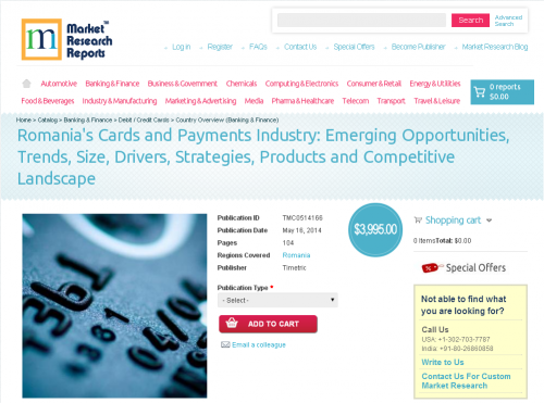 Romania Cards and Payments Industry'