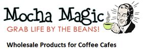 Buy bulk coffee shop supplies at Mocha Magic'
