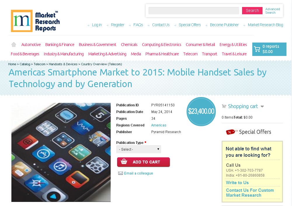 Americas Smartphone Market to 2015'