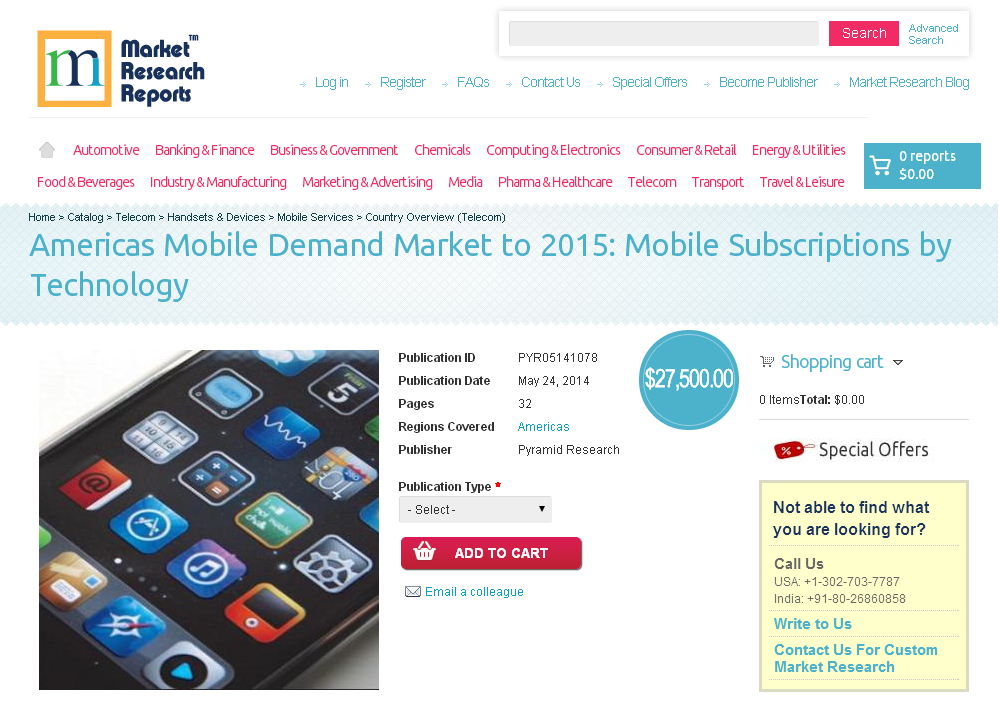 Americas Mobile Demand Market to 2015'