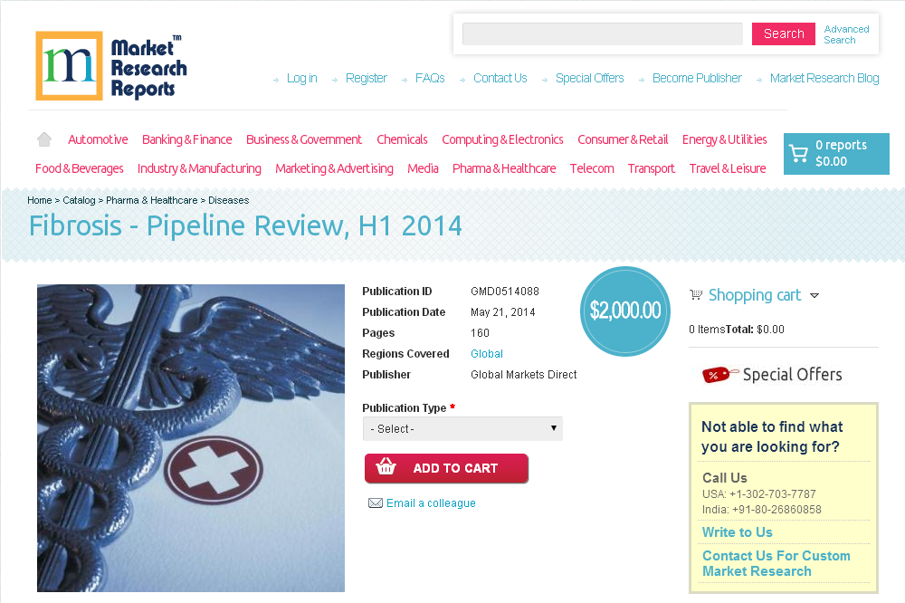 Fibrosis - Pipeline Review, H1 2014'