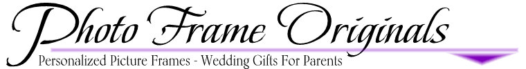 Company Logo For Personalized Picture Frame Wedding Photo Fr'
