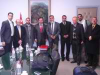 Tunisian Government with representatives of Hygiene Worldwid'