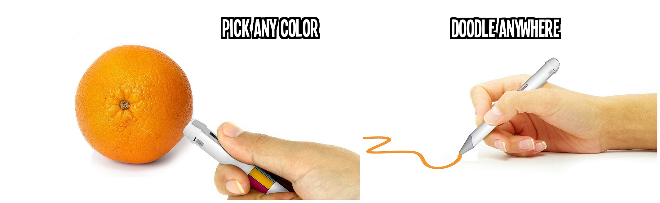 Pick any color and draw using that color'
