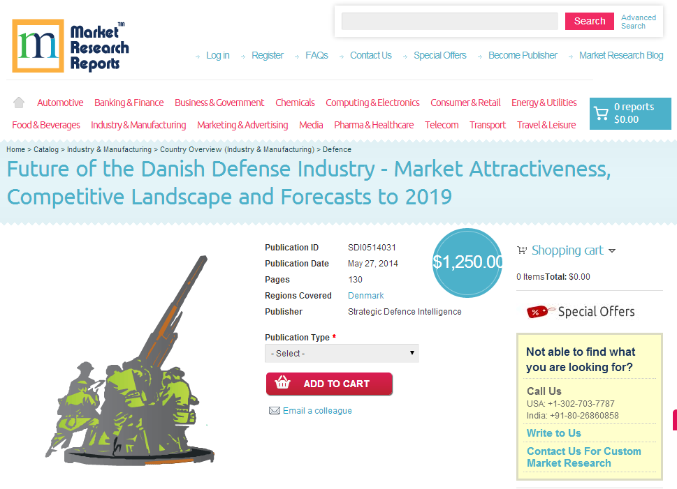 Future of the Danish Defense Industry to 2019'