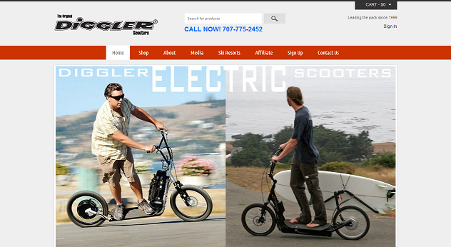 Diggler Electric Mountain Scooters'