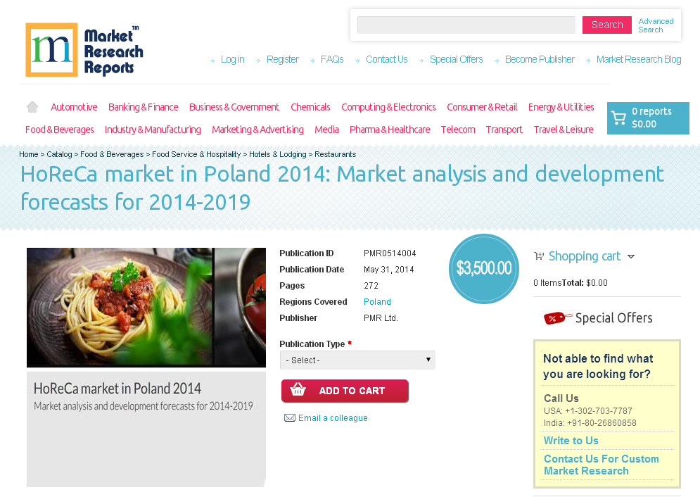 HoReCa market in Poland 2014'