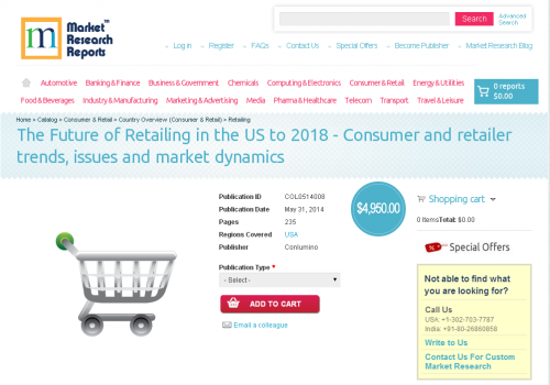 Future of Retailing in the US to 2018'