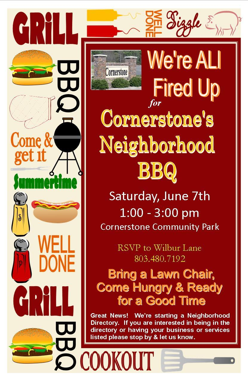 Cornerstone BBQ 2014'