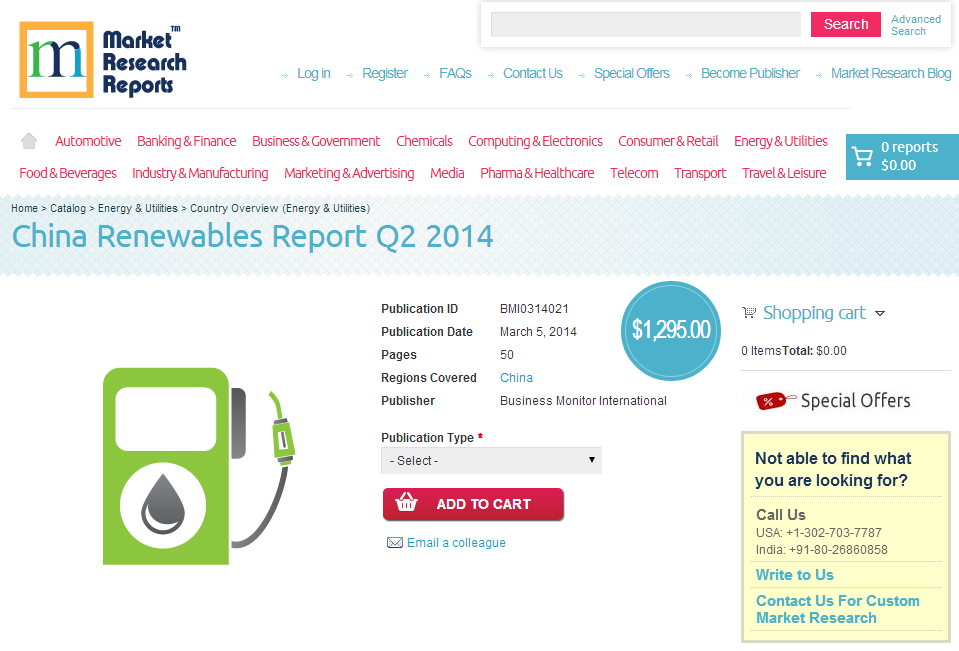 China Renewables Report Q2 2014'