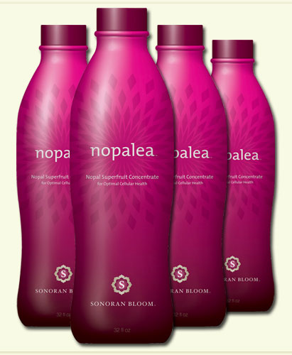 Bottles of Nopalea'