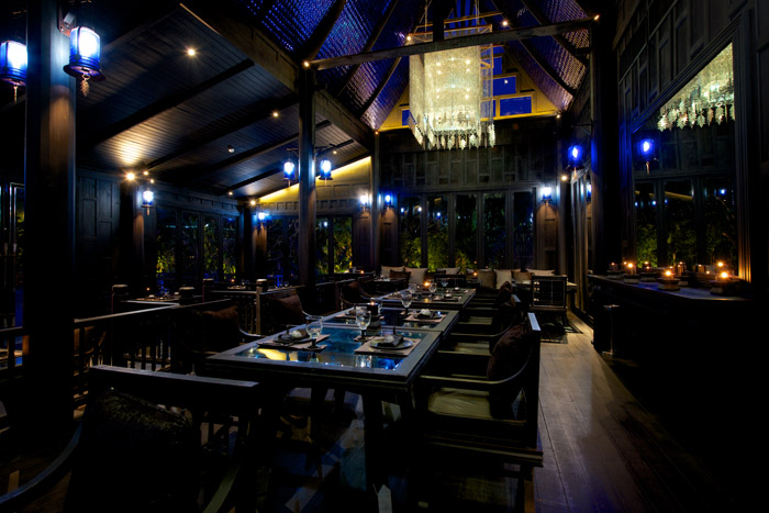 Black Ginger Restaurant in Phuket Interior