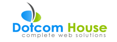 Logo for Dotcom House - Complete Web Solutions'