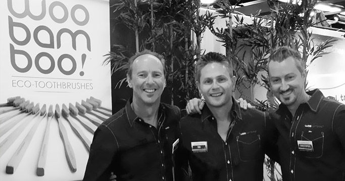 WooBamboo Founders (L/R) Steve Hyde, Tom Burt, and Christoph