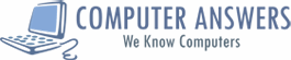 Logo for Computer Answers'