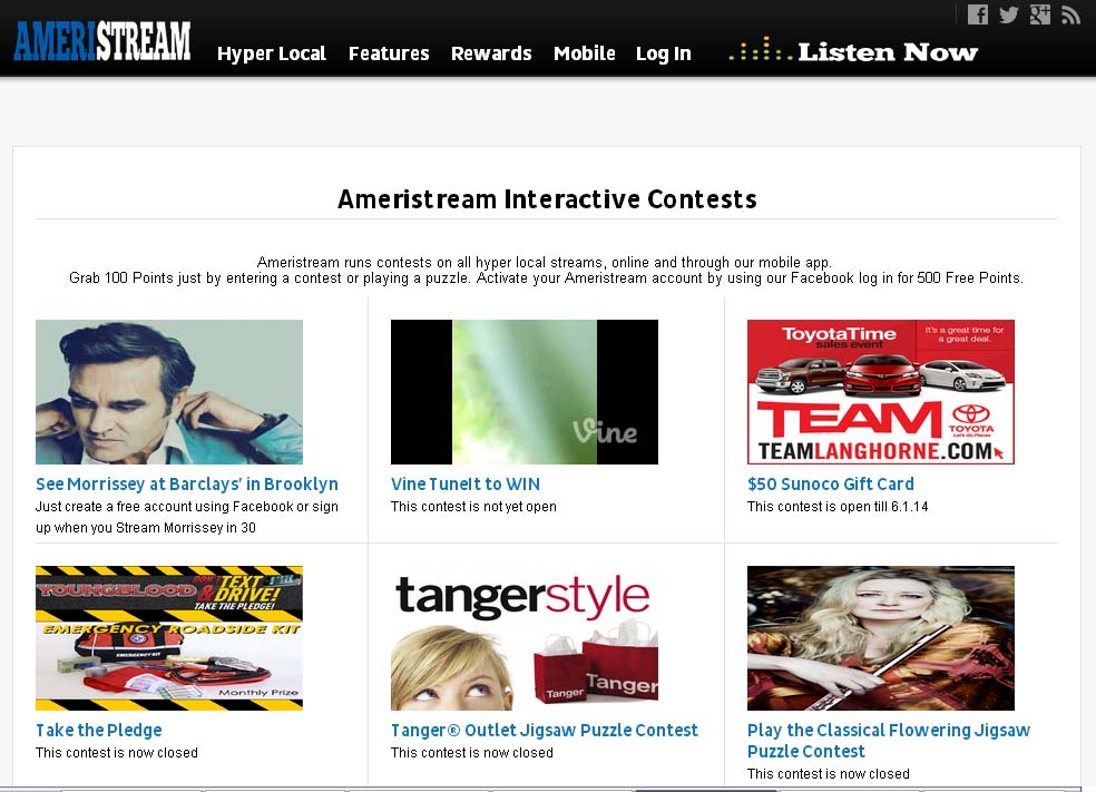 Soft Launch of Ameristream Seek Funding