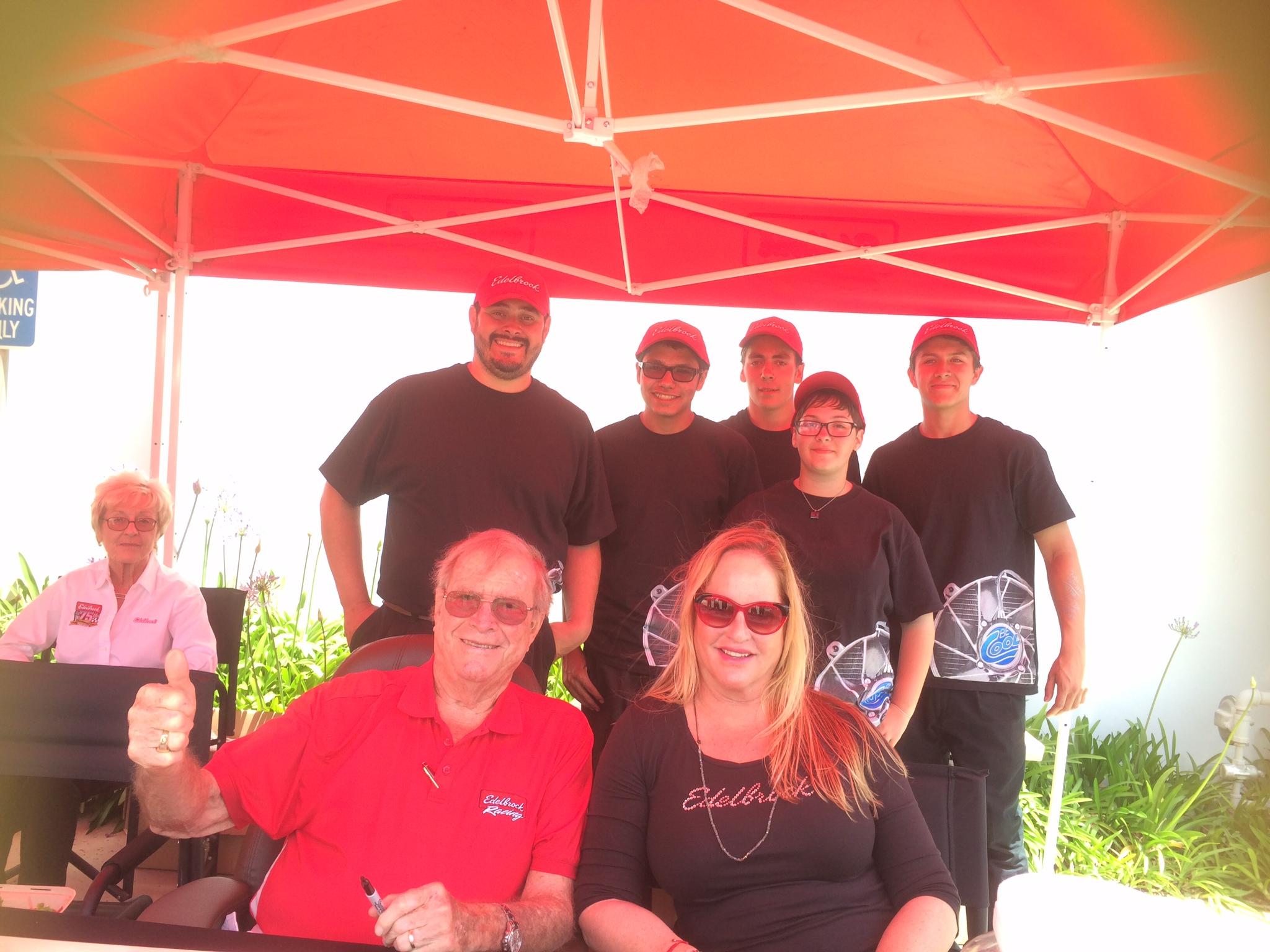 Vic Jr. and Christi Edelbrock'