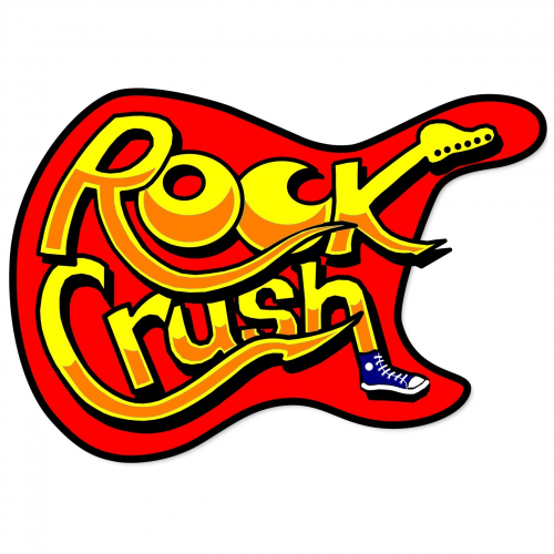 Rock Crush Rock N' Roll inspired Puzzle Game'