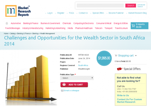 Challenges and Opportunities: Wealth Sector in South Africa'