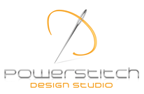 Company Logo For Powerstitch Design Studio'
