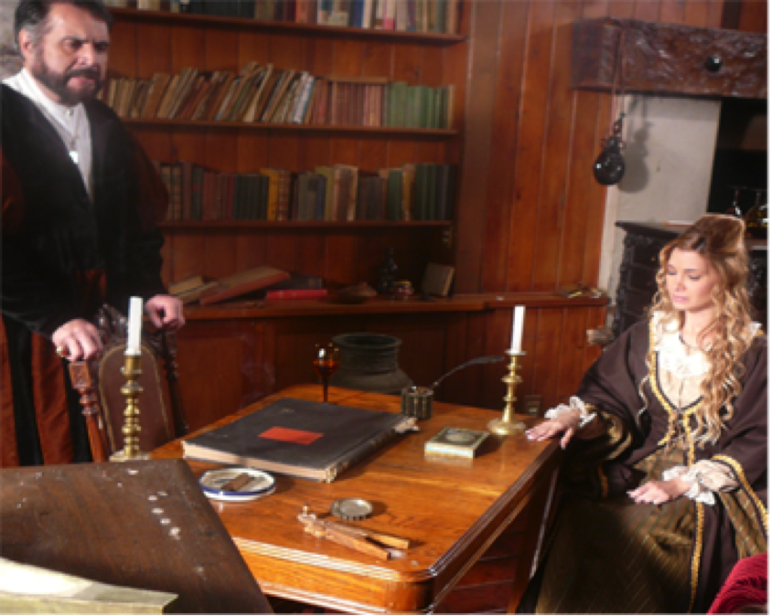 Sheyene Gerardi on her 6th month of chemotherapies, working