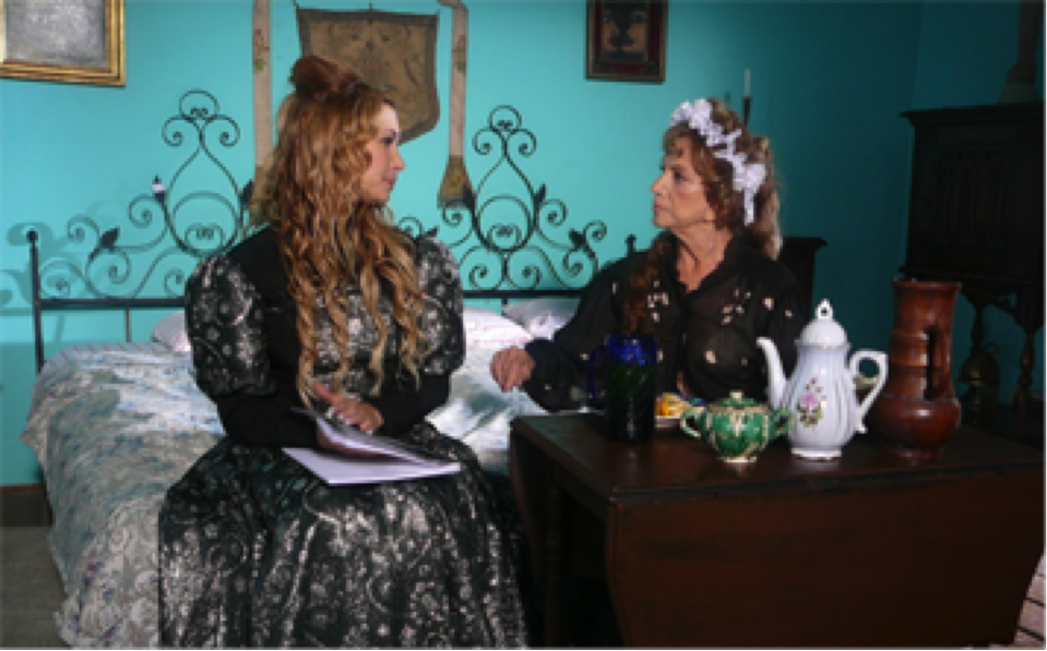 Sheyene on her 6th month of chemotherapies,