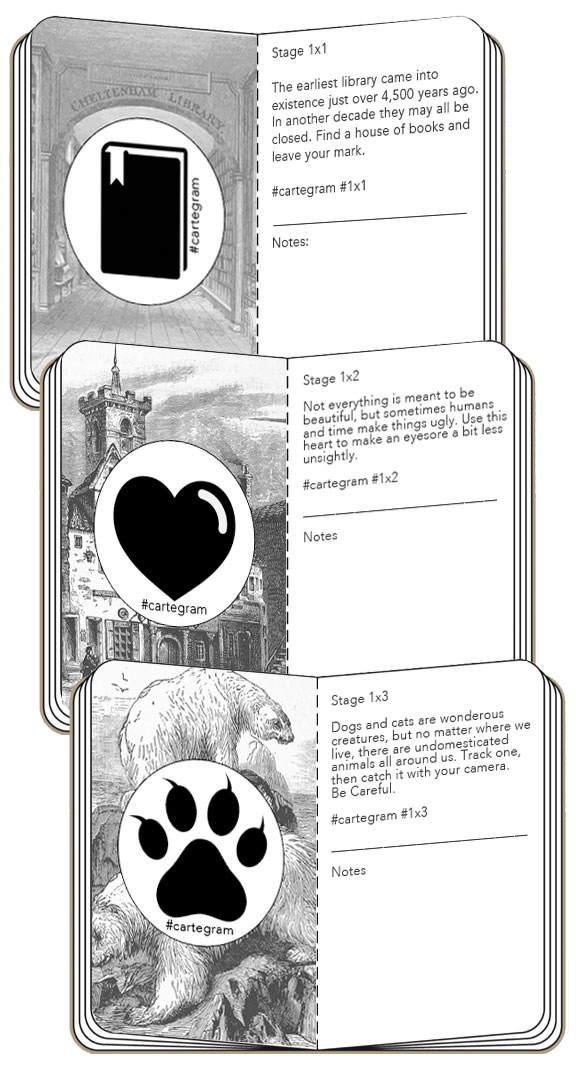 Cartegram Creation of His Upcoming Live Action Game'