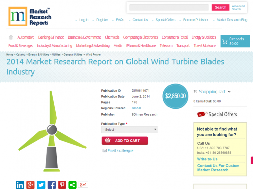 Global Wind Turbine Blades Industry 2014'