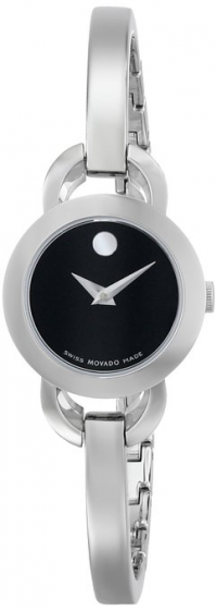 Movado Rondiro Analog Display Swiss Quartz Silver Watch