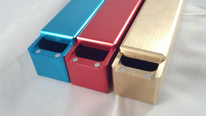 Precision Polyhedral Dice with Metal Dice Vaults'