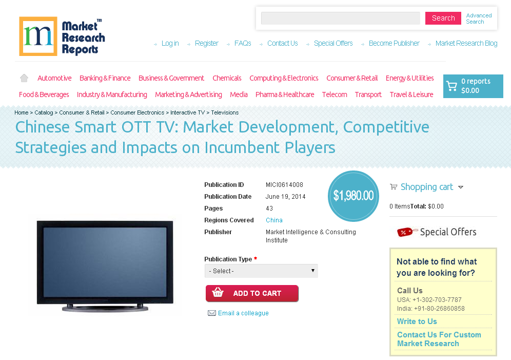 Chinese Smart OTT TV - Market Development'