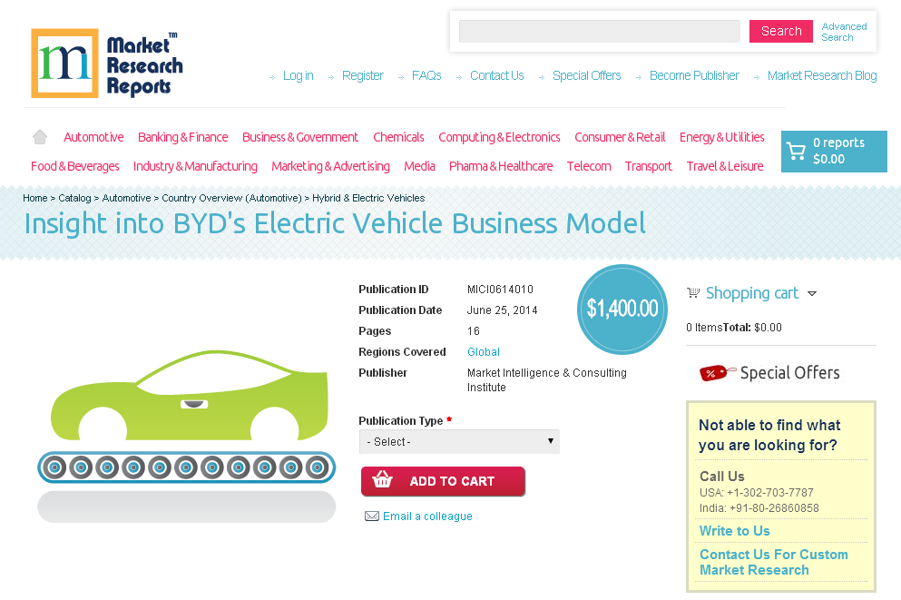 Insight into BYD's Electric Vehicle Business Model'