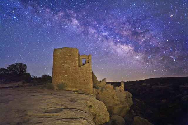 Hovenweep Castle at the Square Tower unit by Wally Pacholka