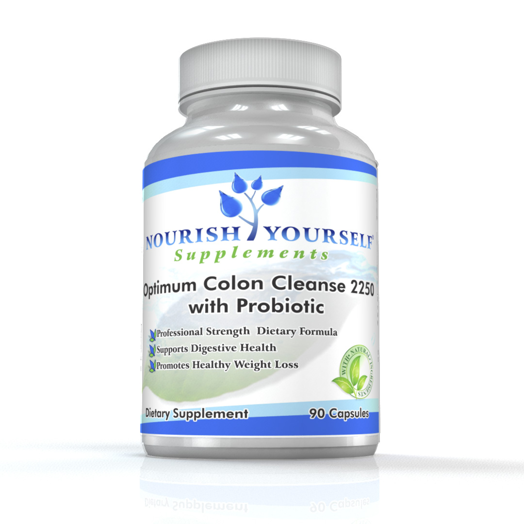 Optimum Colon Cleanse 2250 With Probiotic