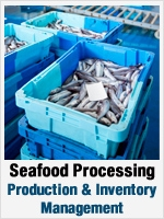 Seafood production Management Packing Software'