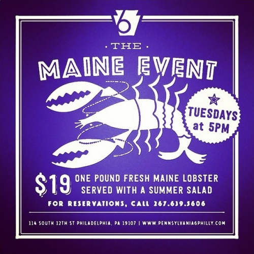 Pennsylvania 6 Philly Maine Lobster Event Summer 2014'