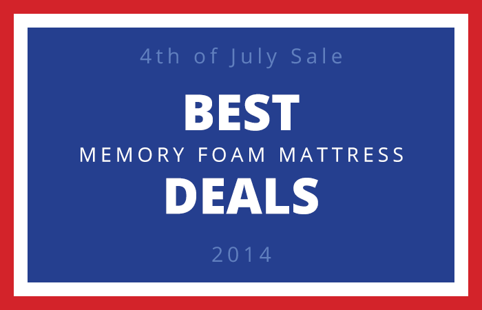 4th of July Sales Compared by Memory Foam Mattress Guide'