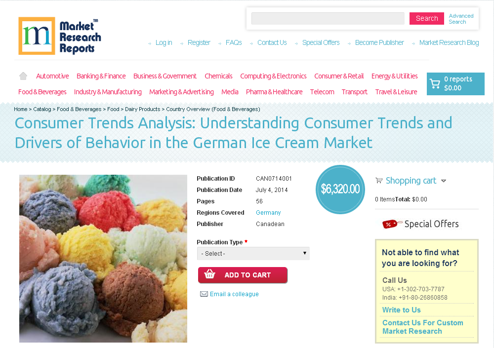German Ice Cream Market: Consumer Trends and Drivers'